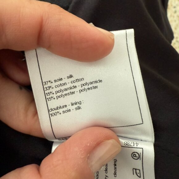 Chanel star print shimmer fabric vest size 40 - Picture 5 of 6